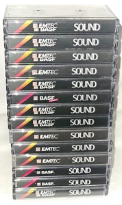 14X BASF SOUND I 90 *UNBESCHRIFTET* TOP ZUSTAND - Bild 1 von 9