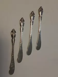 Oneida Community BRAHMS Stainless Flat Handle Butter Spreader Betty Crocker 4 - Picture 1 of 7
