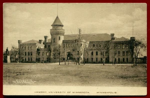 Armory University of Minnesota Minneapolis mn Postcard - Picture 1 of 2
