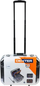 DEXTER 141-teiliger Werkzeugkoffer Komplettset Werkzeugkasten Hand Werkzeug - Bild 1 von 8