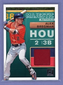 2019 Panini Donruss Majestic Materials Alex Bregman #MM-AB - Picture 1 of 2