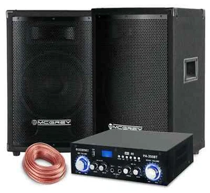 Perfektes Komplettsystem für den Partykeller und Bühne schneller Aufbau 800 Watt - Bild 1 von 12