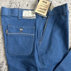 Vintage Levis für Herren A Skosh More Room 34x30 Orange Tab Blue Jeans USA NEU mit Etikett - Bild 1 von 15
