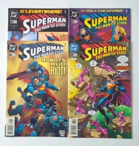 Lote de 4 cómics de 1999 DC Superman The Man of Steel #86-89 en estado bastante bueno/casi nuevo - Imagen 1 de 9