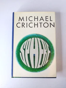 Michael Crichton SPHERE Hardcover with Dust Jacket Book Club Edition 1987 - Picture 1 of 12
