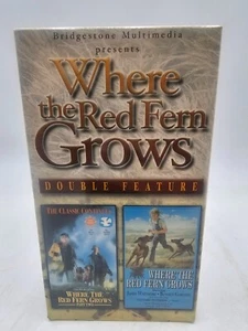Where The Red Fern Grows (VHS, 1992+1999) Double Feature: Part 1 & 2 Sealed  - Picture 1 of 2