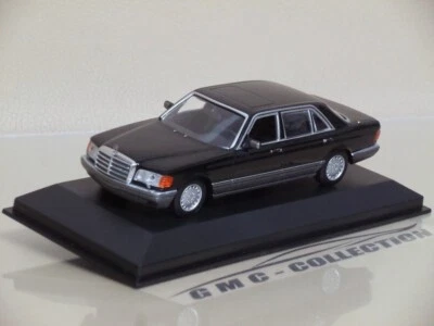 MERCEDES-BENZ S-CLASS 560 SEL 1990 NERO BLACK MAXiCHAMPS MiNiCHAMPS 1/43 - Immagine 1 di 3