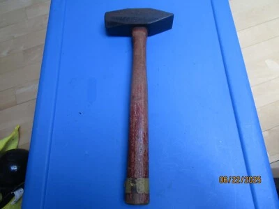 HERRAMIENTAS DE PLOMADA VINTAGE 48-oz. CROSS PEEN HAMMER, MANGO ORIGINAL Foto 1 de 4