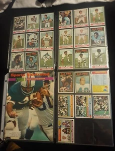 1974 Topps Miami Dolphins Team Set Football Karten 24 + CL + Bonus SI SB Magazin - Bild 1 von 9
