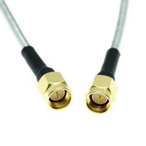 RG402 SMA macho a SMA macho conector de soldadura RF .141 semi-rígido RF cable coaxial - Imagen 1 de 4