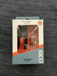 Clarinete Rico ligadura H y tapa Bb (chapado en oro) - Imagen 1 de 4
