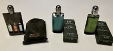Lot 3 Miniatures Parfum Homme Henry Cotton’s Collection Blue Green Red