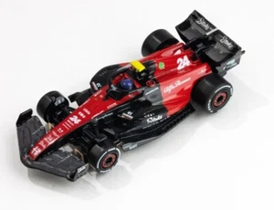 AFX Alfa Romeo F1 FY #24 - Zhou Guanyu 2023 Mega G+ HO Slot Car AFX22084 - Picture 1 of 6