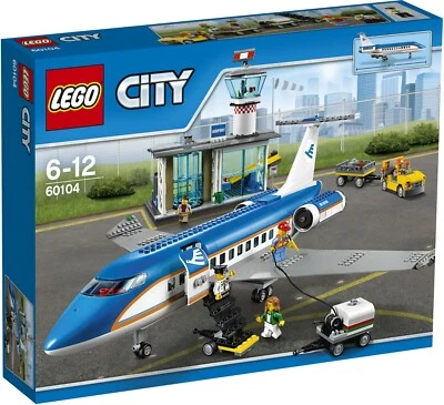 LEGO 60104 City Airport Passenger Terminal Discontinued 2016 New Sealed  - Image 1 of 4