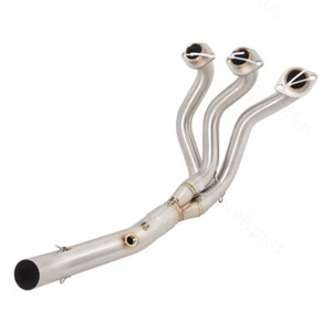 For Yamaha MT-09 FZ09 FJ09 Tracer 900 2015-2020 XSR900 Exhaust Front Link Pipe - Picture 1 of 5