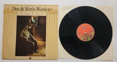 DOC & MERLE WATSON "Two Days in November" 1974 Poppy Records Vinyl LP PP-LA210-G - Image 1 of 4