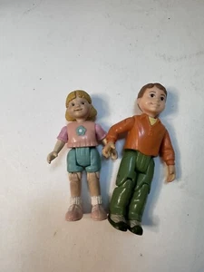 Fisher Price Liebevolle Familie Bruder Sohn Junge & Schwester Tochter Mädchen Figur - Bild 1 von 5