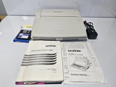 90s Brother word processor LW 800ic With Instructions. Tested. Made In USA. - Image 1 of 4
