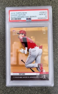 2019 Topps Now Shohei Ohtani Road To Opening Day Bonus #ODB15 PSA 10 Gem Mt - Picture 1 of 1