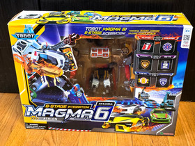 Tobot Athlon Magma 6 Alpha Beta Theta Vulcan Tornado Rocky Robot Toys -SEALED