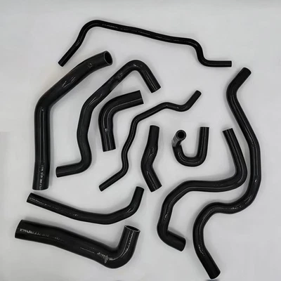 Manguera de radiador refrigerante de silicona para Audi A4 B6/B7 1.8T 2003-2008 2004 2005 negra Foto 1 de 2