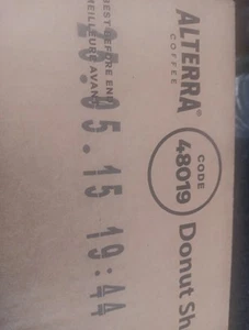 Alterra Donut Shop Blend Med/Balanced Coffee 100/CT #48019 NIB Free Shipping R3 - Picture 1 of 1
