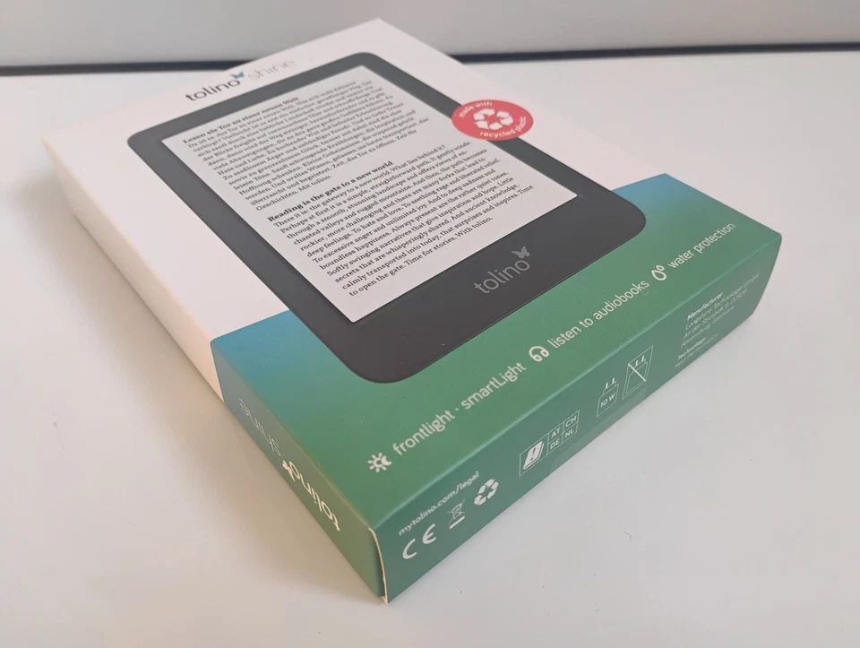 Tolino Shine 5. Generation, E-Reader, 16 GB, 6 Zoll HD E Ink Carta display - Bild 1 von 4