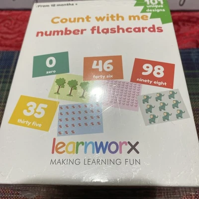Number Flash Cards for Toddlers - Counting Flashcards Numbers 0 – 100 - Image 1 of 3