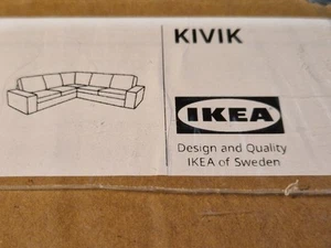 Ikea Kivik FULL CORNER 3+2 Sofa Cover, Tibbleby Beige/Grey 005.269.17/305.269.11 - Picture 1 of 2