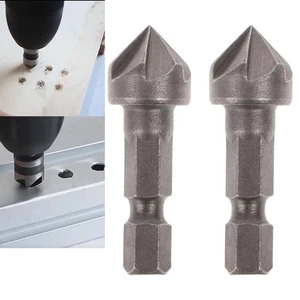 5 Flute Countersink Prepares Countersunk Screws Five Flute Cutting Head - Picture 1 of 9