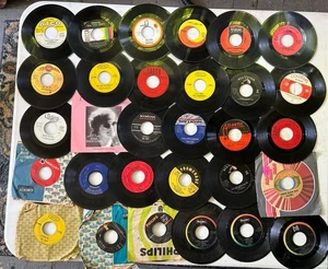 45 RPM Record Lot Soul Funk 50s 60s 70s 80s Garage Pop Rock Roll 120 Plus - Bild 1 von 10