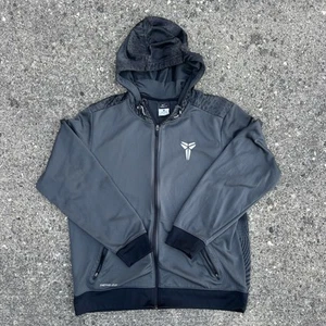 Nike Kobe Bryant Zone Master Hero Hombres XL Sudadera con Capucha Negra Mamba Protro Gris Raro - Imagen 1 de 11