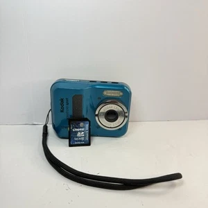 Kodak EasyShare Sport C123 12.0MP Digital Camera Blue Y2K W/16GB SD Card - WORKS - Picture 1 of 9