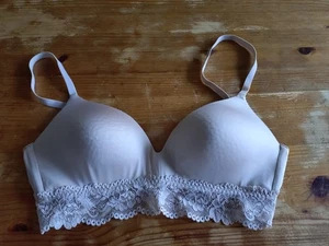 H&M Damen BH 75 B Caramel Braun Spitze - Bild 1 von 10