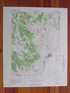 Mapa Topográfico Burns Oregon 1962 Original Vintage USGS - Imagen 1 de 1