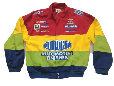 VTG Chase Authentics Jeff Gordon DuPont NICE Racing Jacket Men Size XL Nascar Cover
