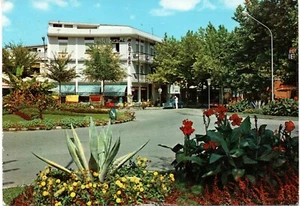 UD 327 WY- 1968 LIGNANO SABBIADORO (Udine) Hotel Marina - New Round - VG - Picture 1 of 1