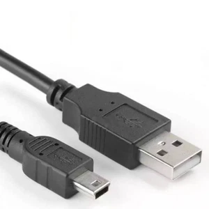 Premium USB 2.0 to Mini USB Mini-B 5Pin Data Adapter Cable Cord Short Plug 50cm - Picture 1 of 6