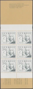 SUECIA SC #1402A, FOLLETO MONTADO SIN MONTAR O NUNCA MONTADO de 6, ANDERS CELSIUS-INVENTOR de ESCALA DE TEMPERATURA - Imagen 1 de 1