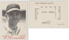 1975 TCMA 1942-46 St Louis Cardinals Clyde Kluttz