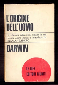 L'origine dell'uomo Darwin Editori Riuniti 1° 1966 - Picture 1 of 1