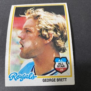 1978 Topps Baseball George Brett Kansas City Royals Card #100 Hall of Famer