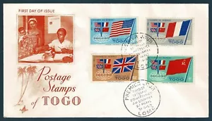 SE68J TOGO 1960 FDC summit conference in Paris - Picture 1 of 2