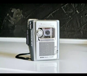 New Rare Panasonic RQ-L26 Cassette Recorder 3x Recording Time Slide Mic +Tape - Picture 1 of 11