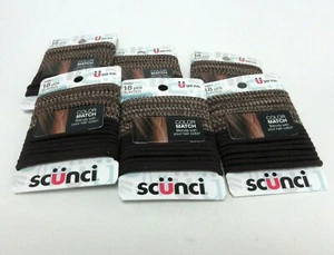Scrunci 18pcs Color Match Hair Ties (6-PACK) - Picture 1 of 1