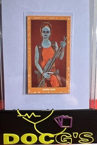 Star Wars Topps 206 T206 Card 2022 Wave 3 Orange Starfield - Aurra Sing - Picture 1 of 2