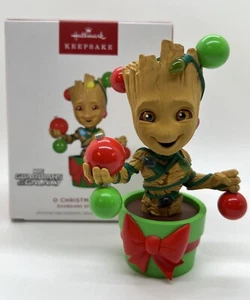 2024 Hallmark Keepsake O Christmas Groot Guardians of the Galaxy Ornament NEW! - Picture 1 of 3