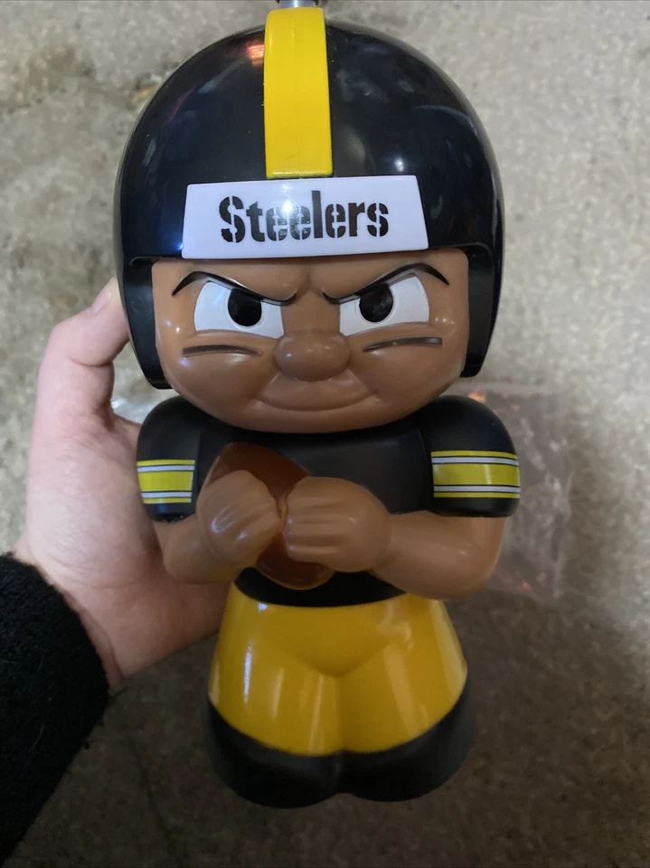 Pittsburgh Steelers TEENYMATES Big SIP 3d Character Cup 16oz Football Player