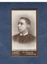 1895 Mayo Cut Plug N300: TOM DALY, Brooklyn Grooms/Dodgers (1986 REPRINT)