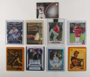 Lot Of 9 Collectible Baseball Cards Topps Bowman Modern Vintage - Picture 1 of 3